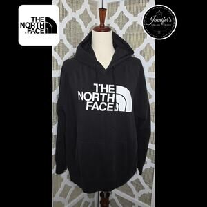 The North Face Women's Black Oversize Pullover Hoodie Size XL